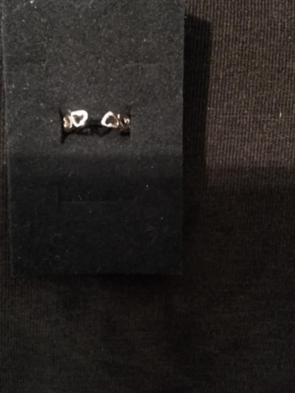 Gold Heart Chain Toe Ring - Picture 3 of 4